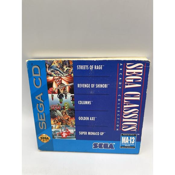 Ecco the Dolphin + Sega Arcade Classics Not For Resale (Sega CD) - Picture 2 of 11